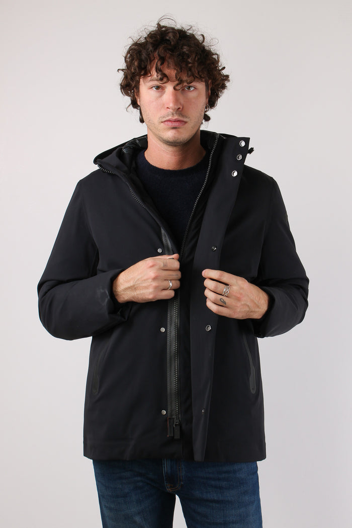 Giubbotto Tecnico Imbottito Black-3