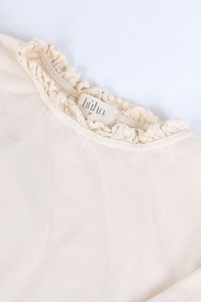 T-shirt Manica Lunga Ivory-5