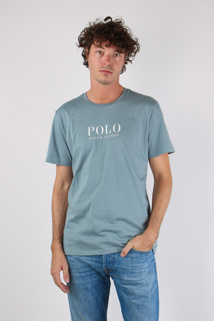 T-shirtunderwear Maxi Scritta Cool Grey
