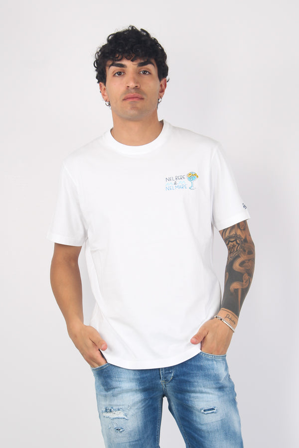 T-shirt Bere Mare Bianco
