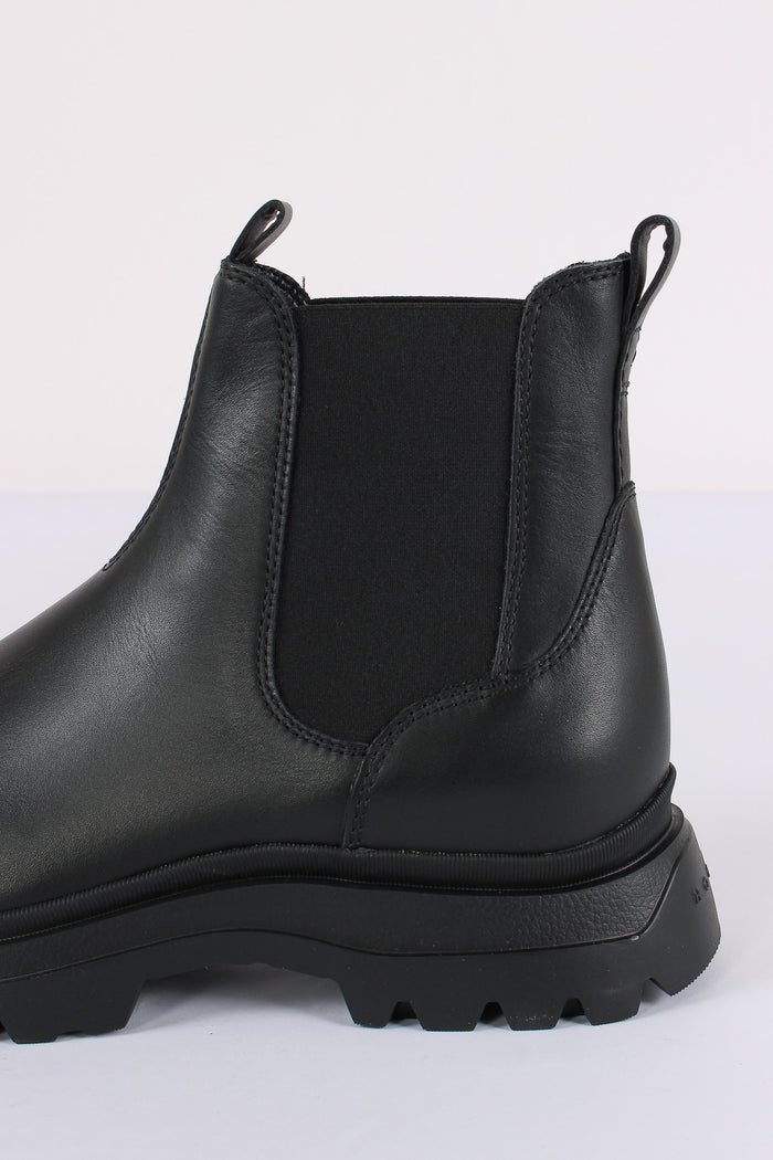 Anfibio H692 Chelsea Pelle Liscia Nero-5