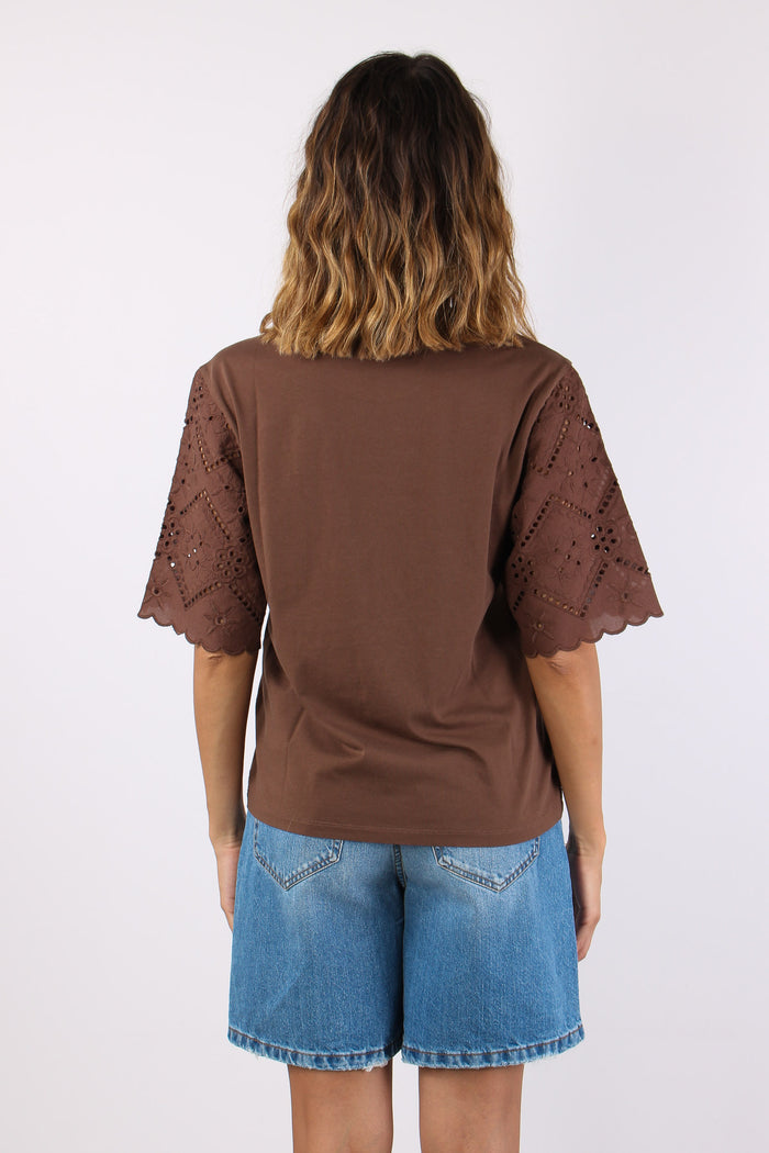 T-shirt Maniche Sangallo Moro-4