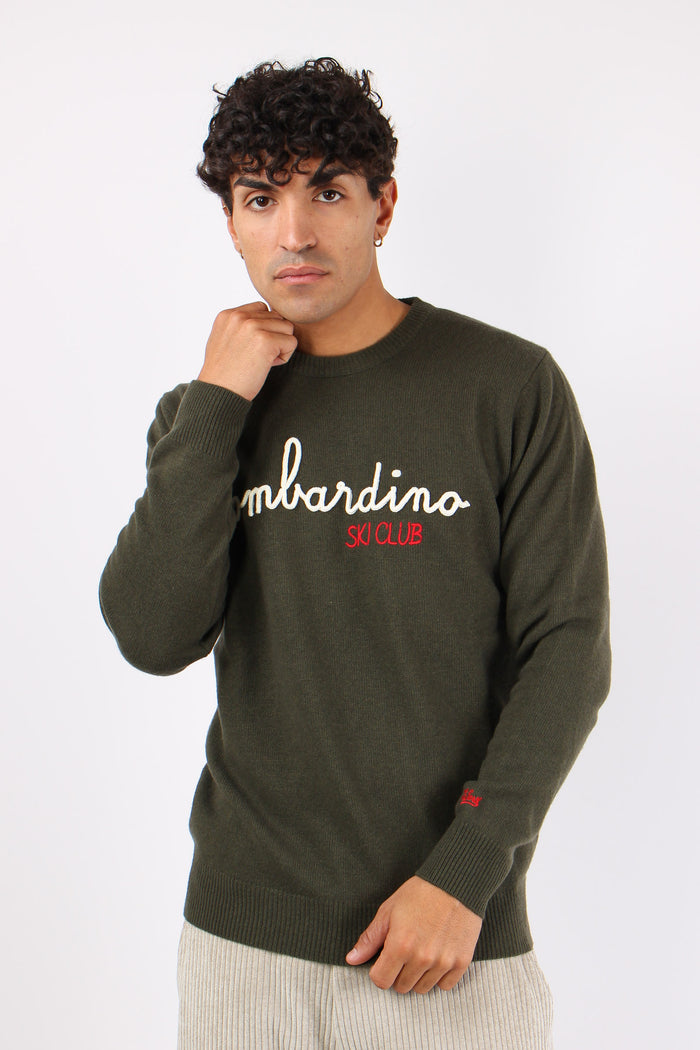 Girocollo Bombardino Ski Club Nero