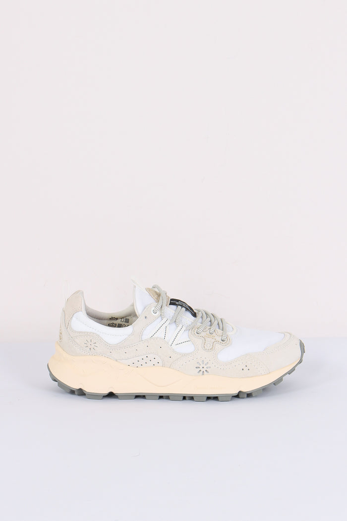 Sneakers Yamano Suede Nylon White