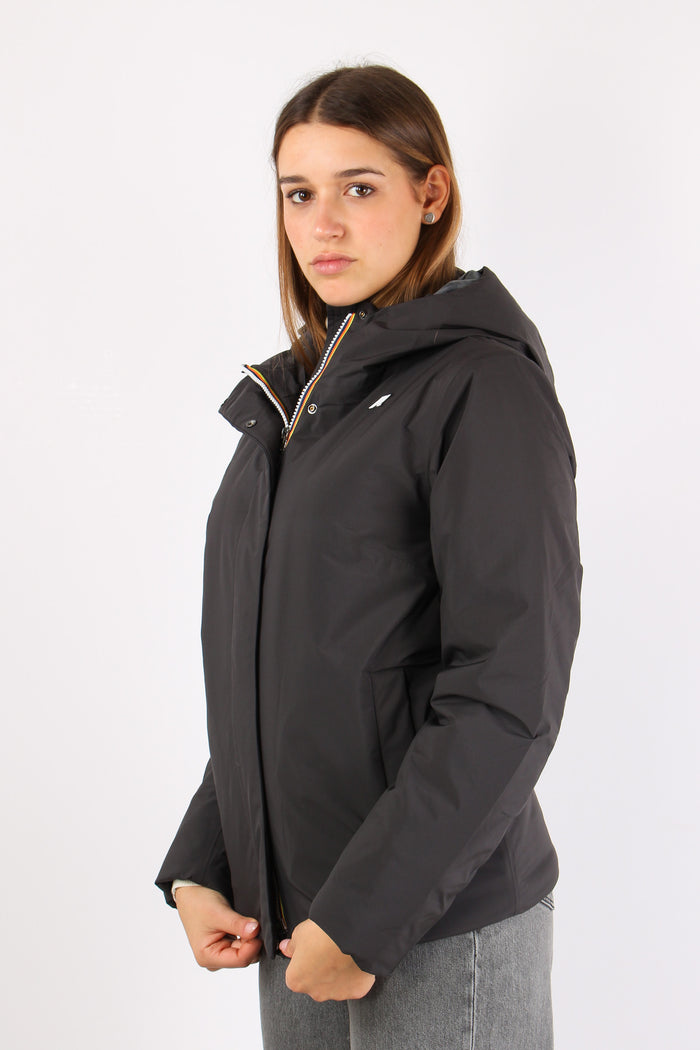 Giubbotto Corto Marmotta Black Blue-6