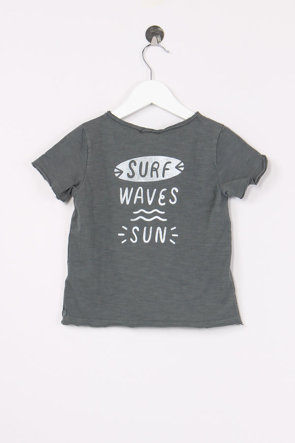 T-shirt Basica Surf Graphite-2