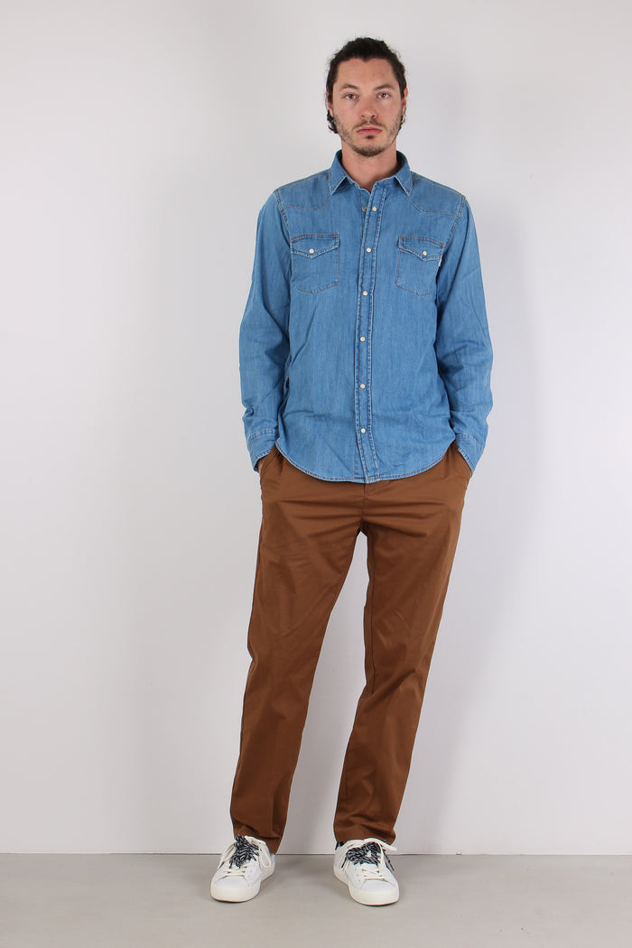 Camicia Denim Automatici Denim Chiaro