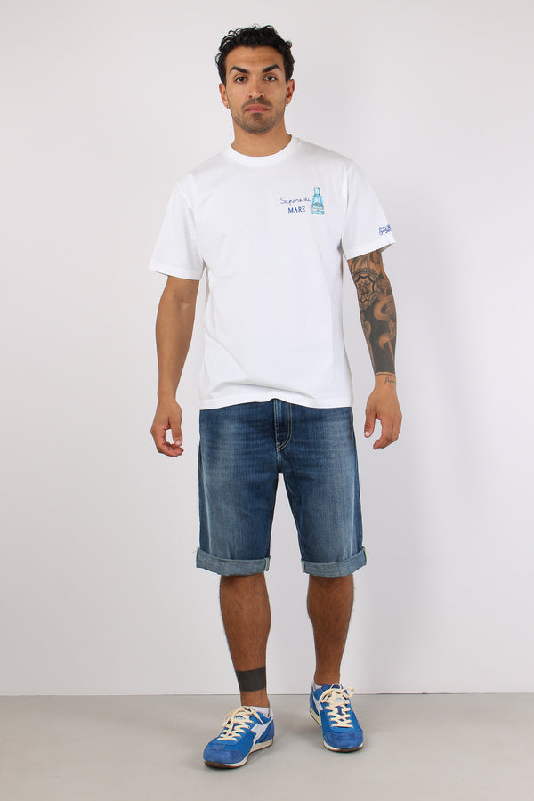 T-shirt Scritta Ricami  Sapore-2
