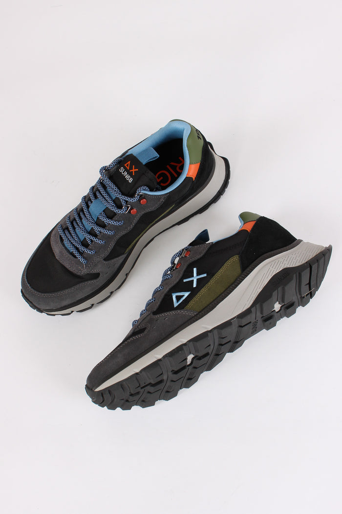 Sneaker Fire & Camping Nero-2