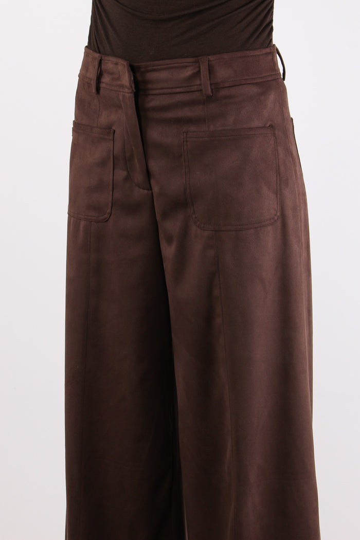Pantalone Dritto Dainetto Potting Soil-6
