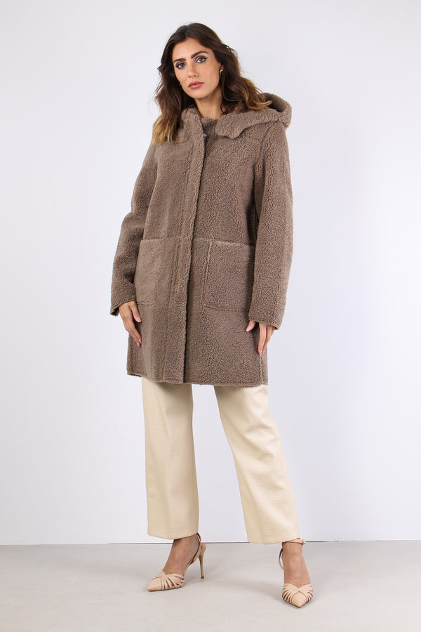 Ecomontone Lungo Revers Toffe