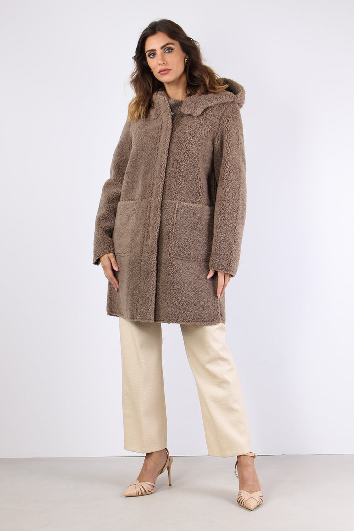 Ecomontone Lungo Revers Toffe