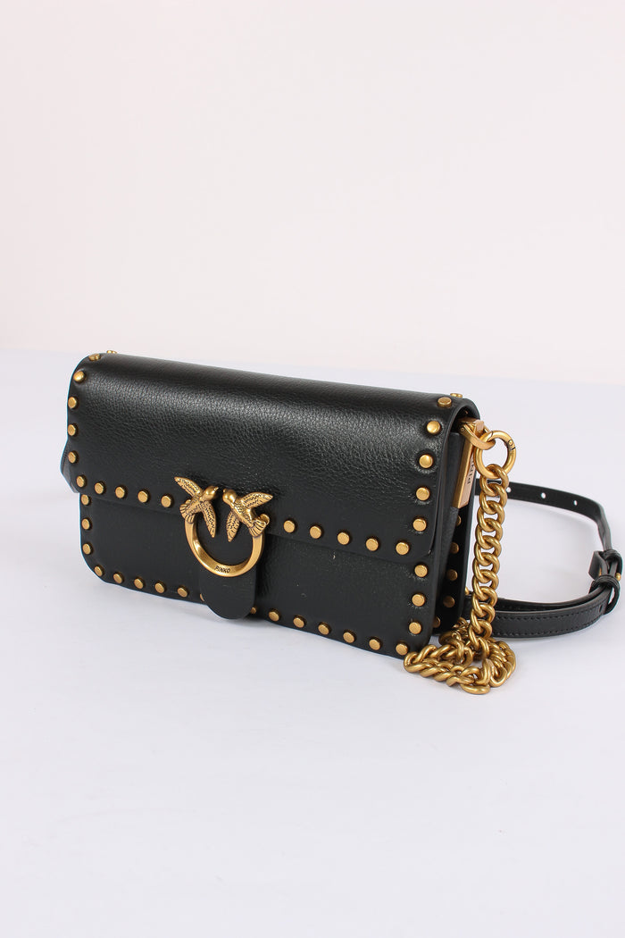 Tracollina Love One Mini Slouchy Nero/antique Gold-4
