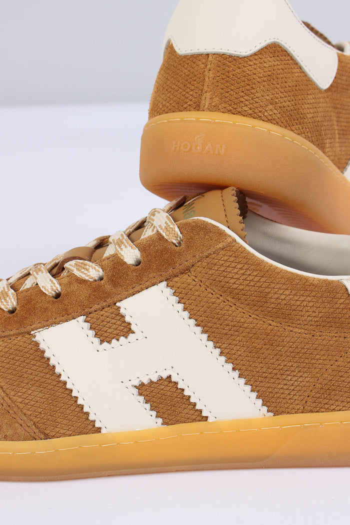 Sneaker Cool Camoscio Marrone-8