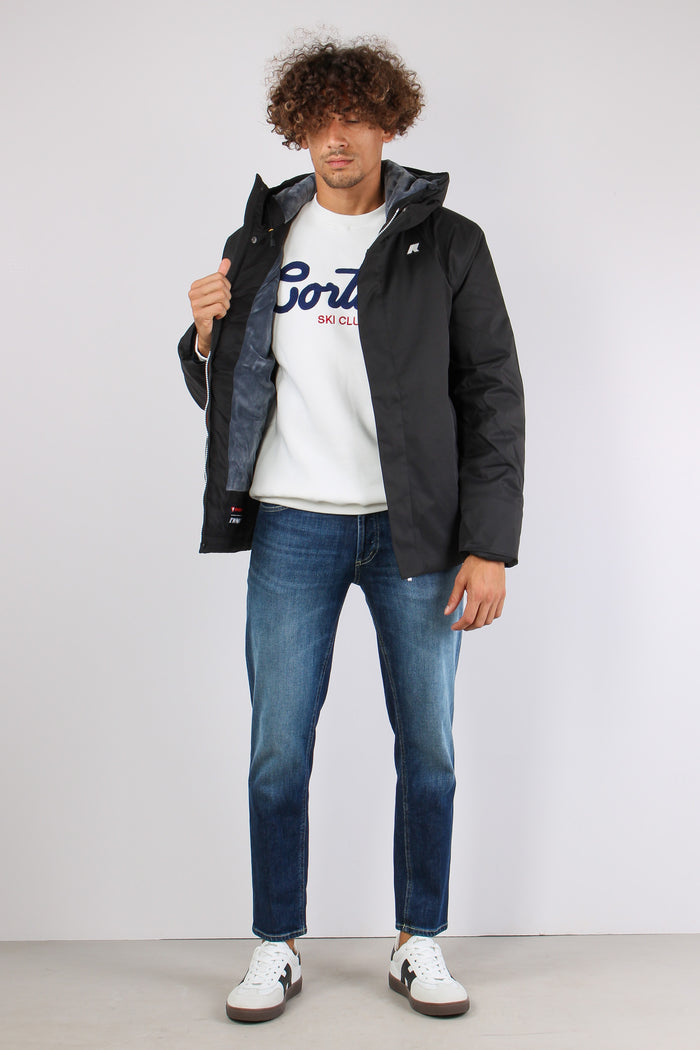 Giubbotto Corto Inserto Marmot Black/blue-4