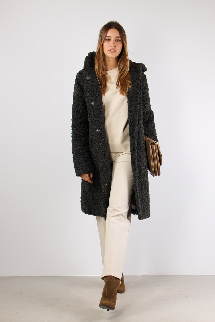 Teddy Lungo Cappuccio Deep Iron-4