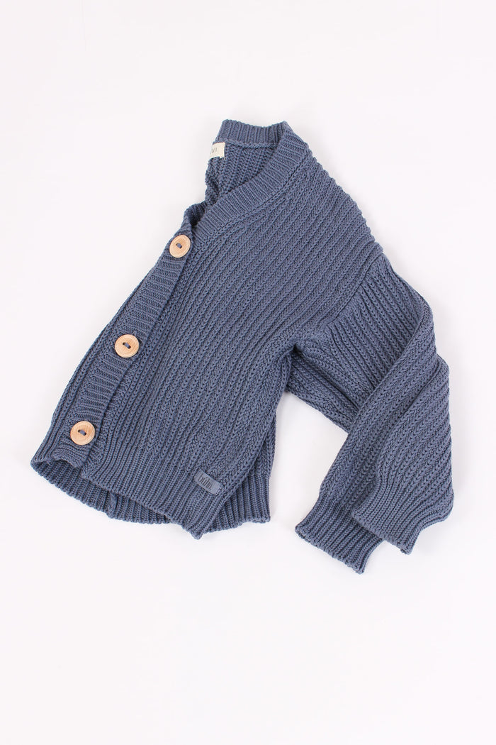 Cardigan Costa Blue Stone-5