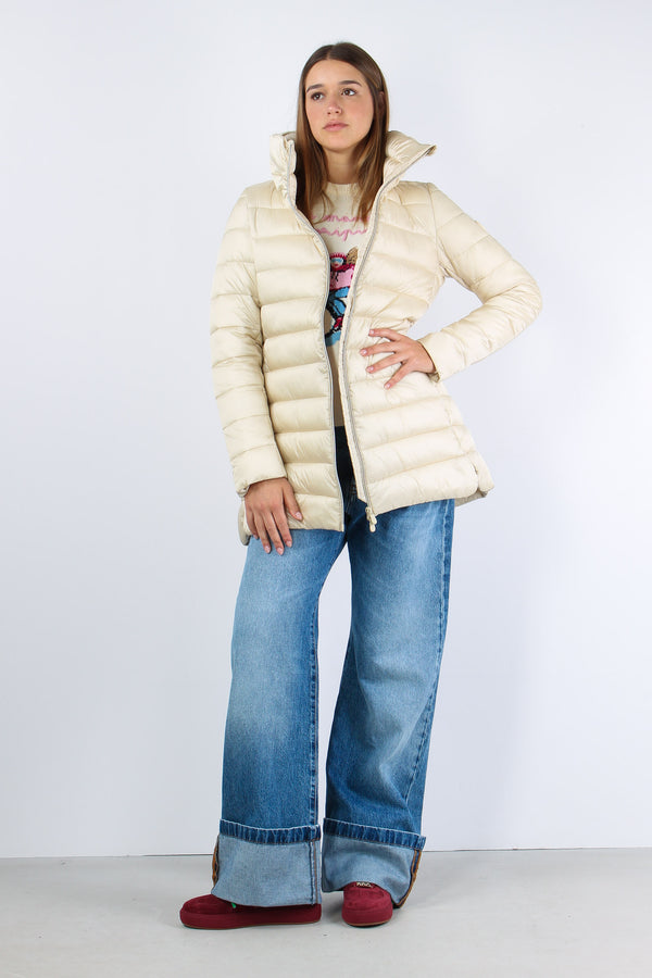 Lydia Giubbotto Svasato Beige
