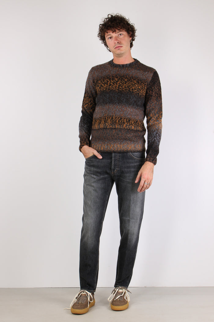 Maglia Misto Lana Alpaca Camel