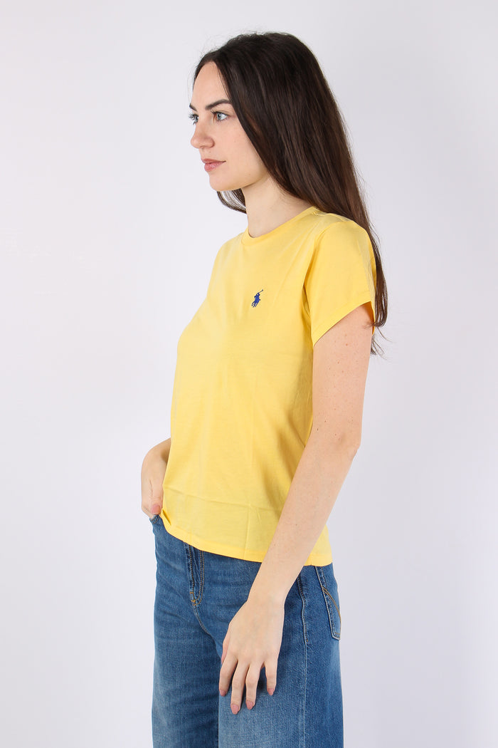 T-shirt Manica Corta Basica Yellow-6