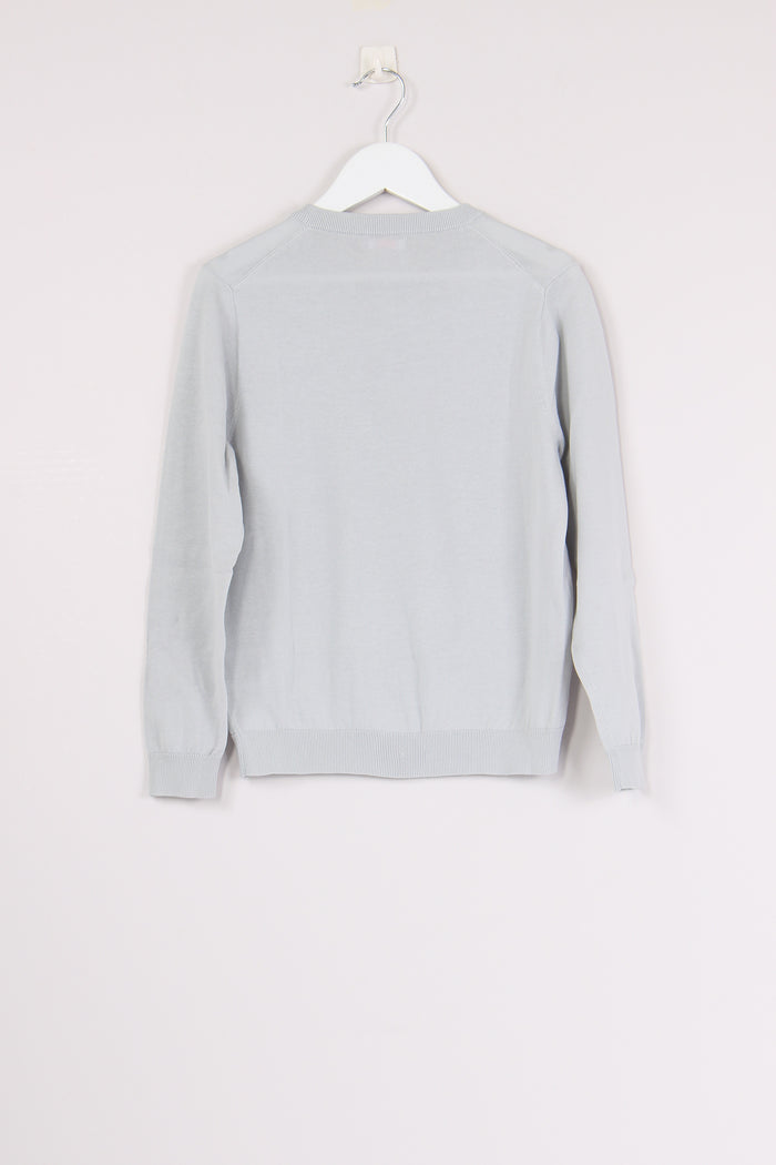 Pullover Basico Grigio-2