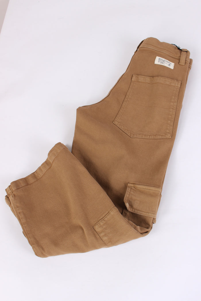 Denim Cargo Cammello-4