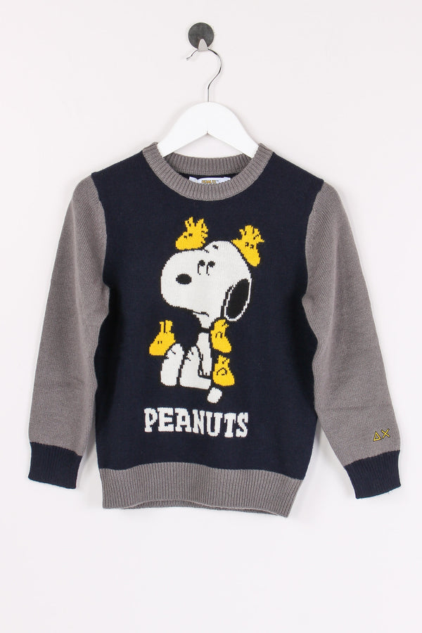 Pullover Lana Cashmere Bicolor Navy/grigio