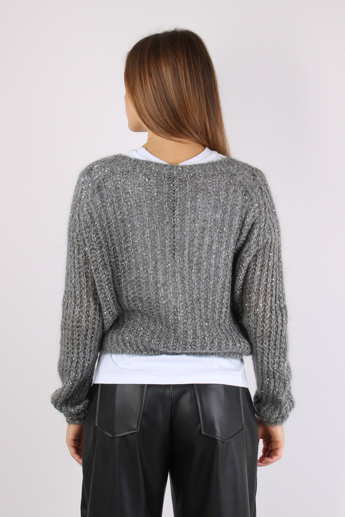 Maglia Mohair Paillettes Perla-4