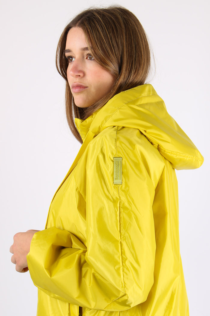 Giubbotto Corto Over Nylon Cedar Yellow-10