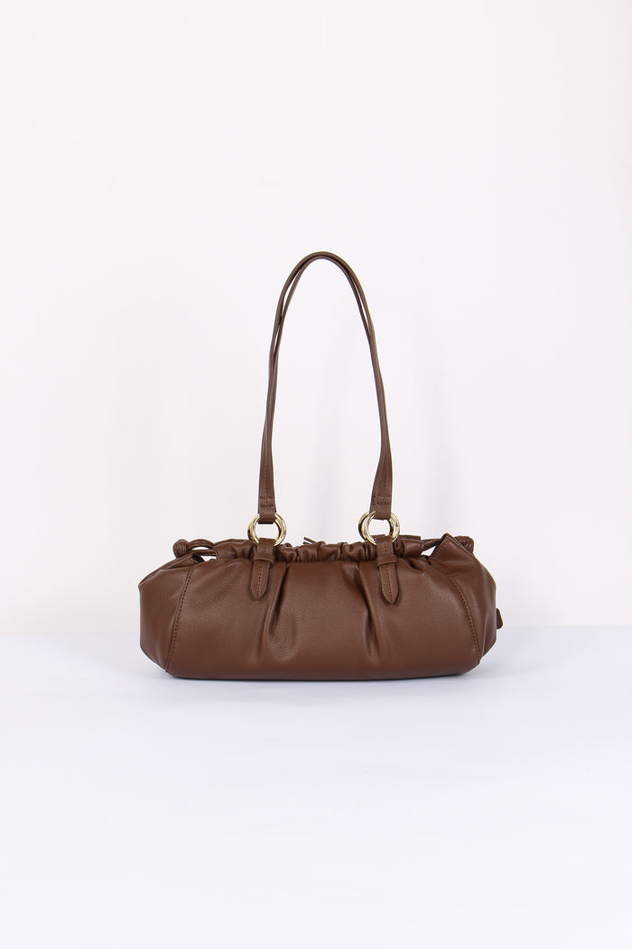 Borsa Verticale Arriccio Moka-3