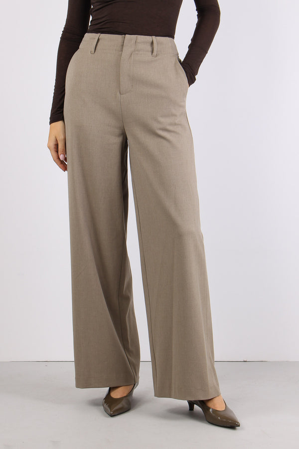 Pantalone Fibbia Laterale Fango-2