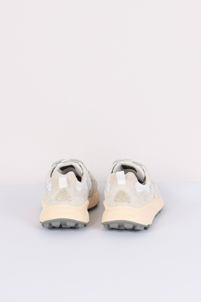 Sneakers Yamano Suede Nylon White-3