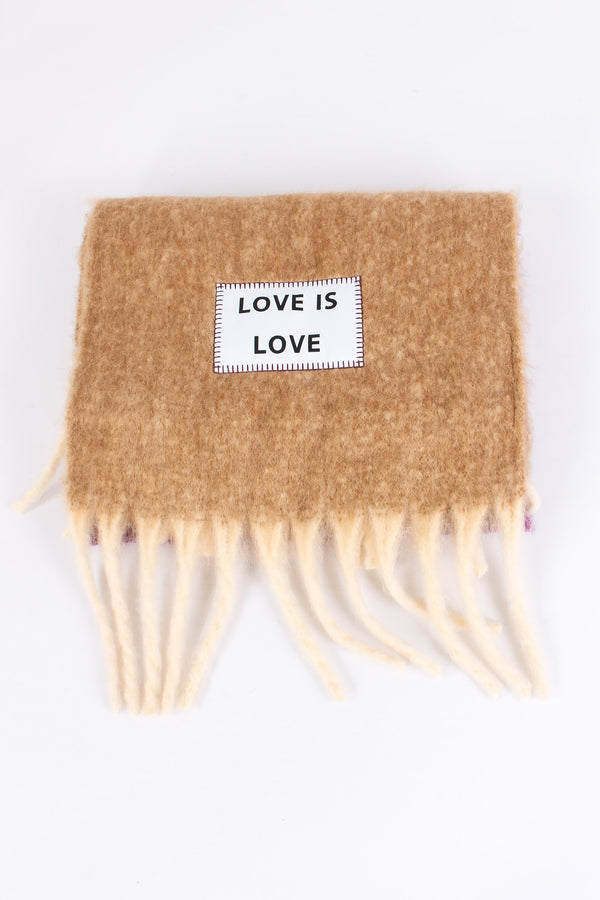 Sciarpa Love Is Love Multicolor