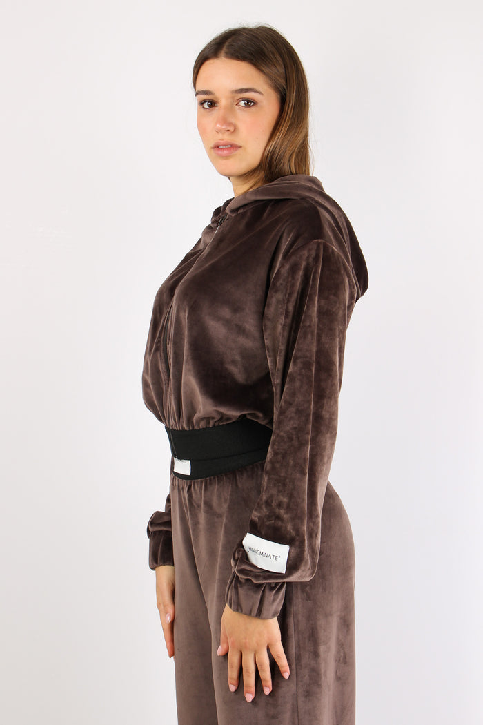 Felpa Corta Ciniglia Moro-3