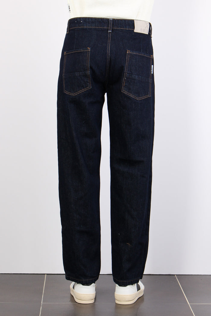 Denim Gamba Larga Denim Scuro-3