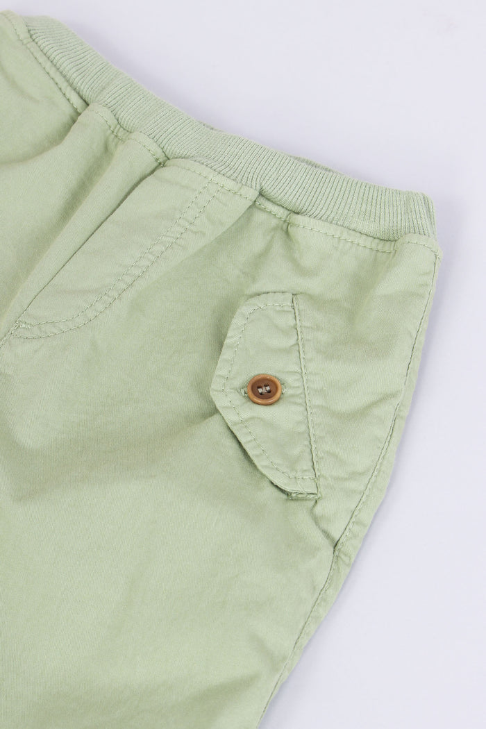 Pantalone Coulisse Fondo Verde-3