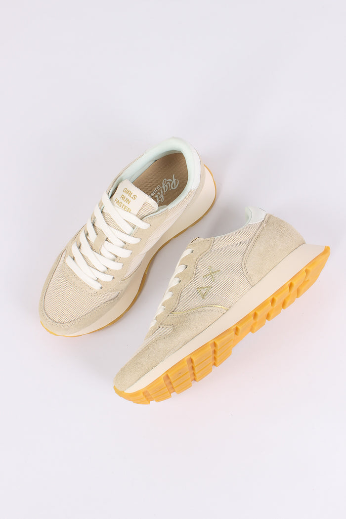 Sneakers Ally Glitter Textile Oro-4