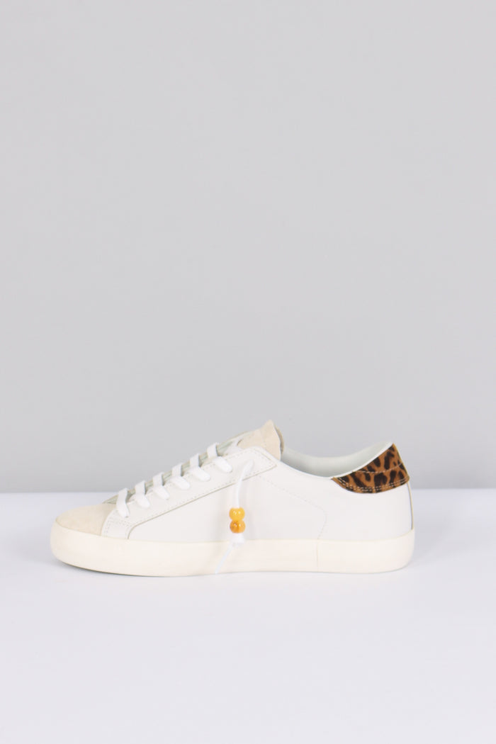 Sneakers Hill Low Calf White/leopard-7