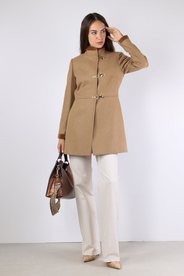 Cappotto Virginia Cammello