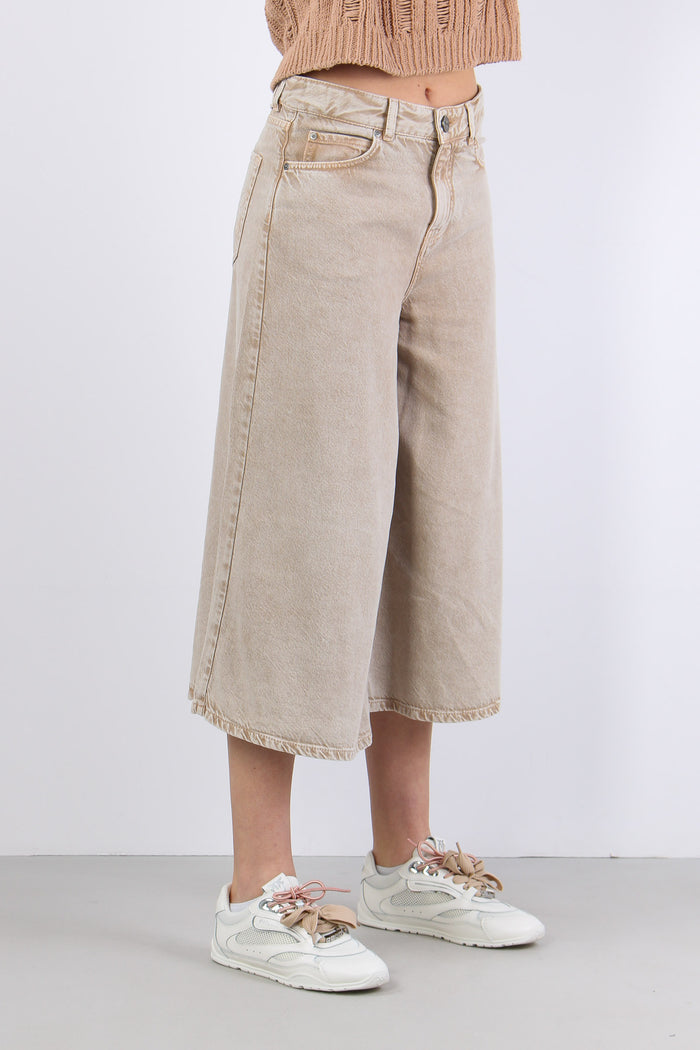 Burkina Bermuda Denim Bull Beige-7