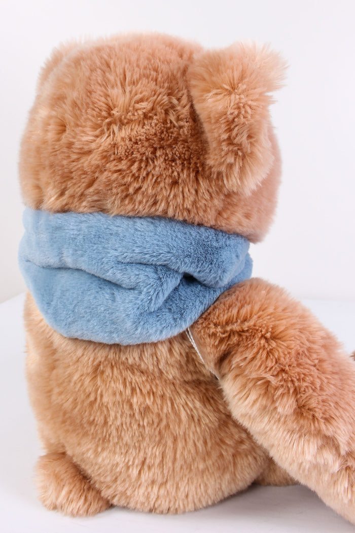 Sciarpa Pelliccia Azzurro-5