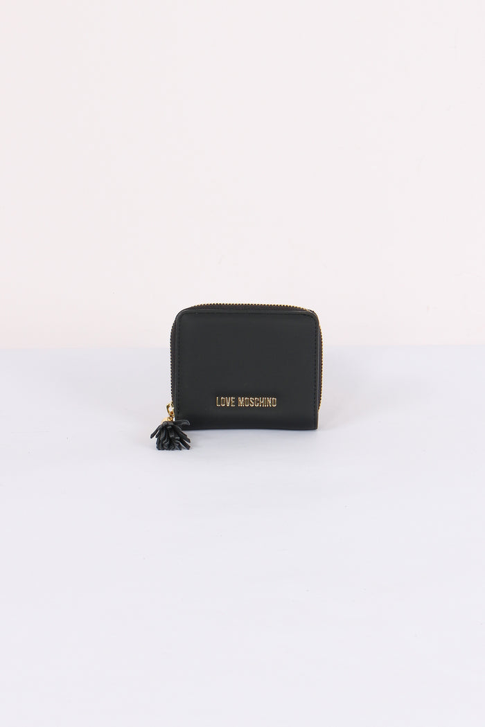 Mini Portafoglio Nappina Nero