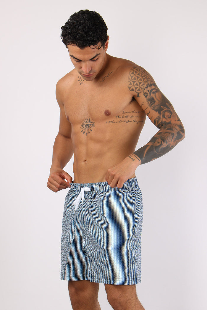 Costume Pantalone Riga Navy/bianco-5