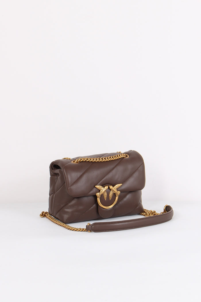 Tracollina Love Puff Nappa Marrone Castagna-6