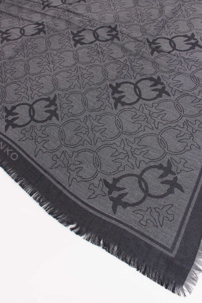 Polonia Foulard Jacquard Grigio-3