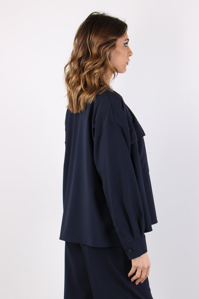 Wkdmulino Giacca Camicia Blu-7