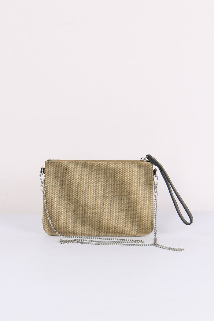 Busta Logo Canvas Oro-3