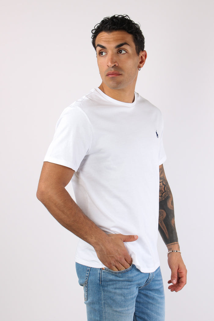 T-shirt Slim Fit Jersey White-3