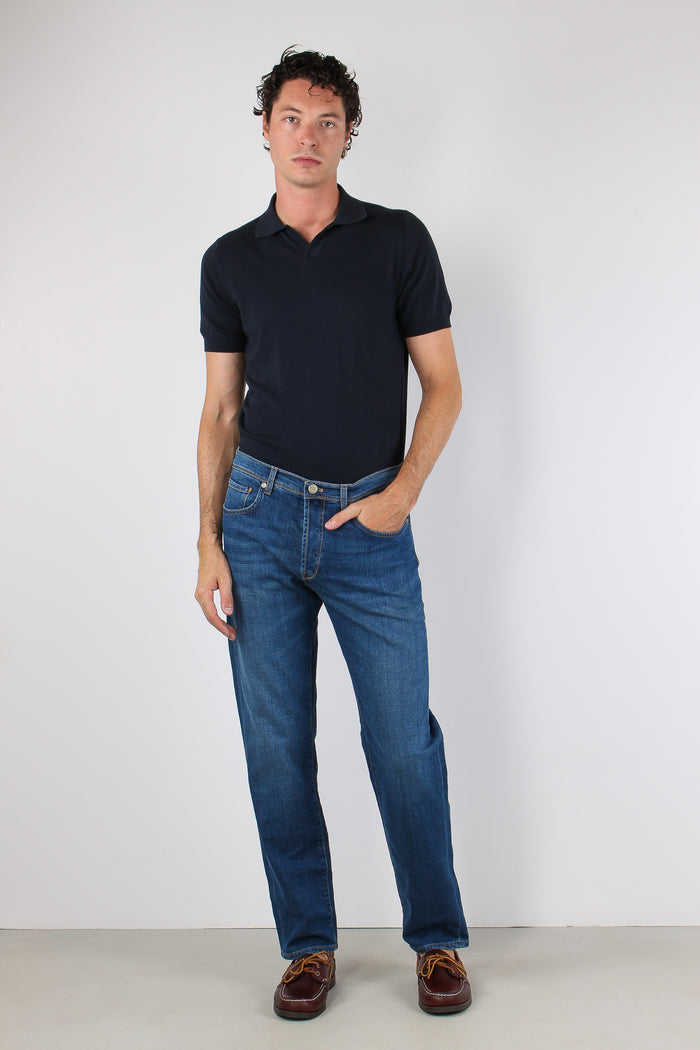 Denim Tapered Denim Medio