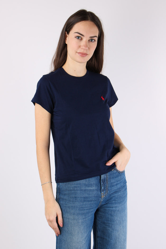 T-shirt Manica Corta Basica Cruise Navy-5